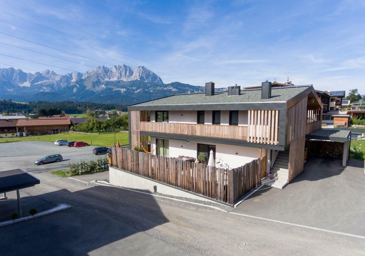 Das Stefan - Ferienwohnungen In Den Kitzbueheler Alpen オーベルンドルフ・イン・チロル エクステリア 写真